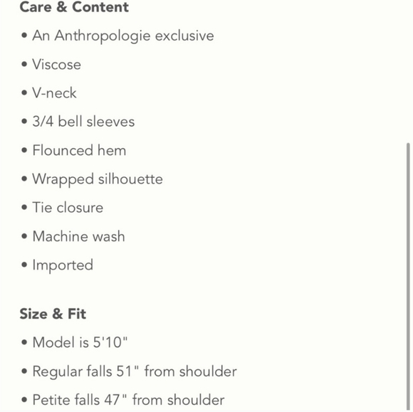 Anthropologie Farm Rio Camila Wrap Dress - Picture 3 of 11